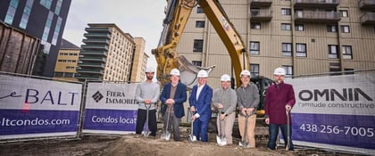 Construction's launch : Le Balt