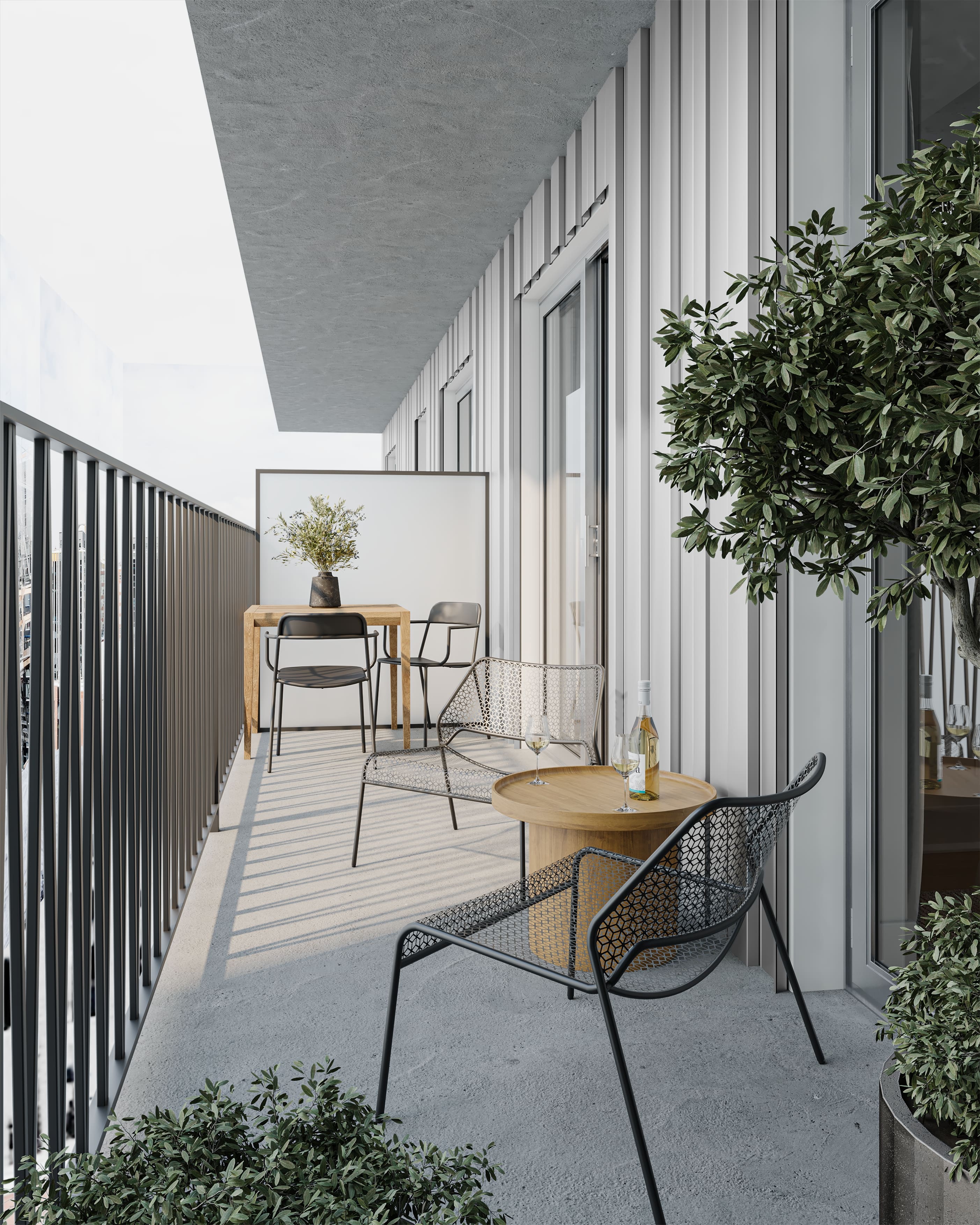 Unit 4J - Balcony View001