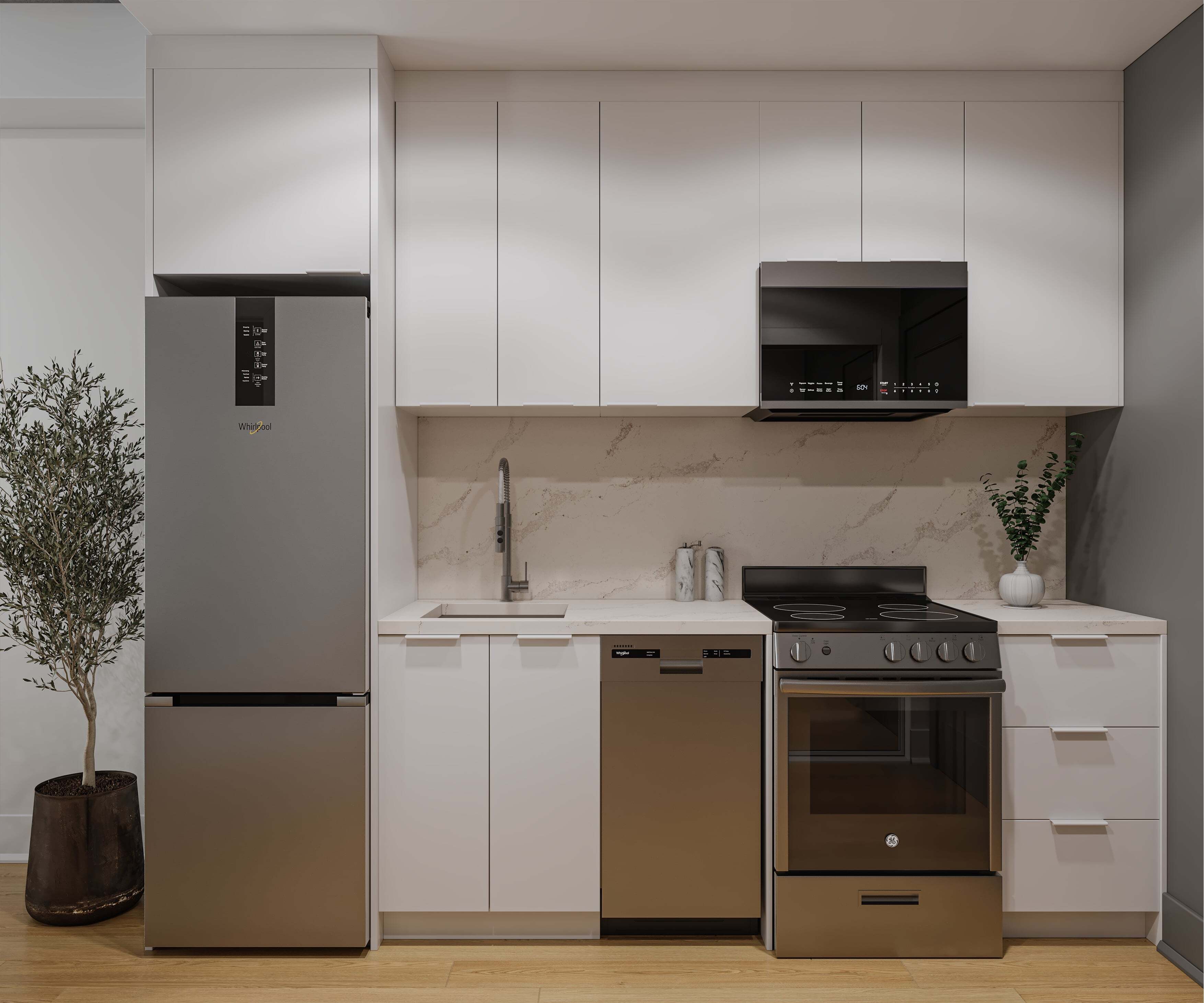 Unit 4J - Kitchen View001