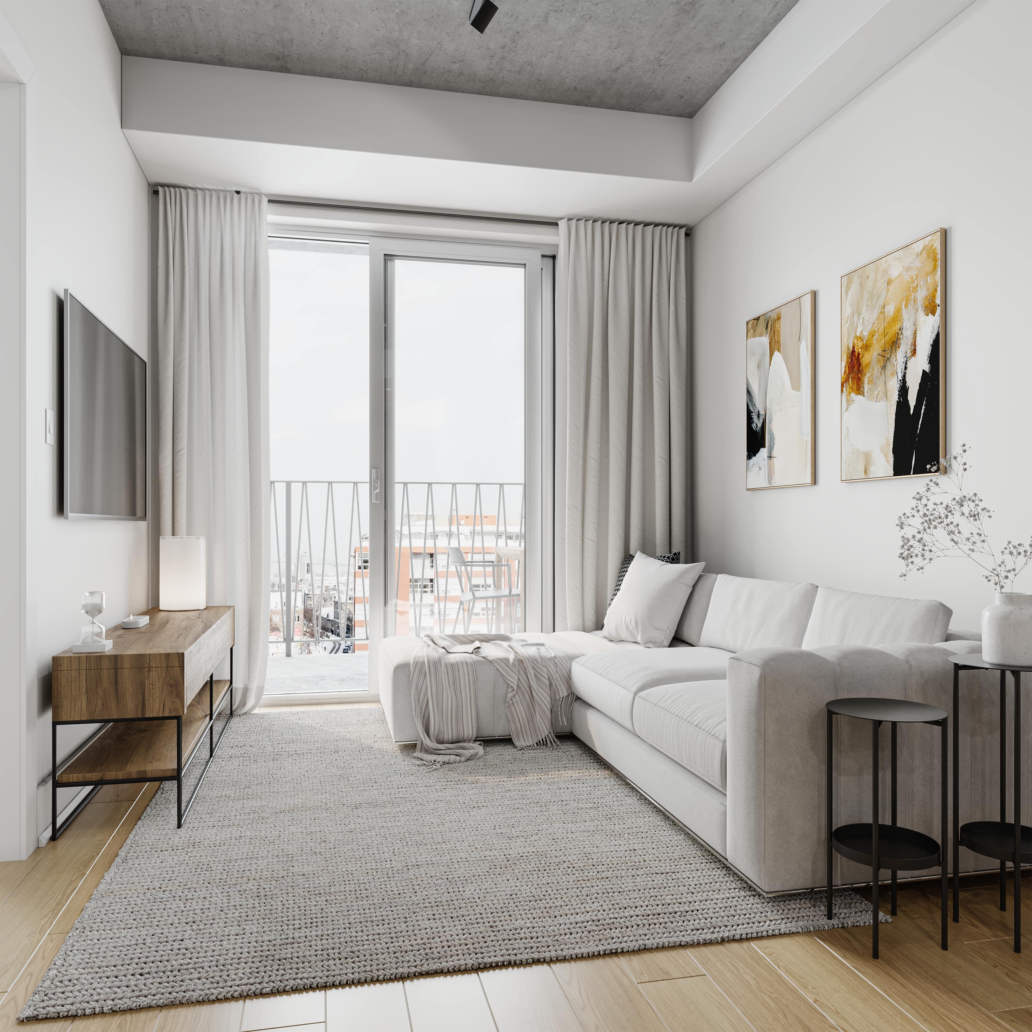 Unit 4J - Living View001